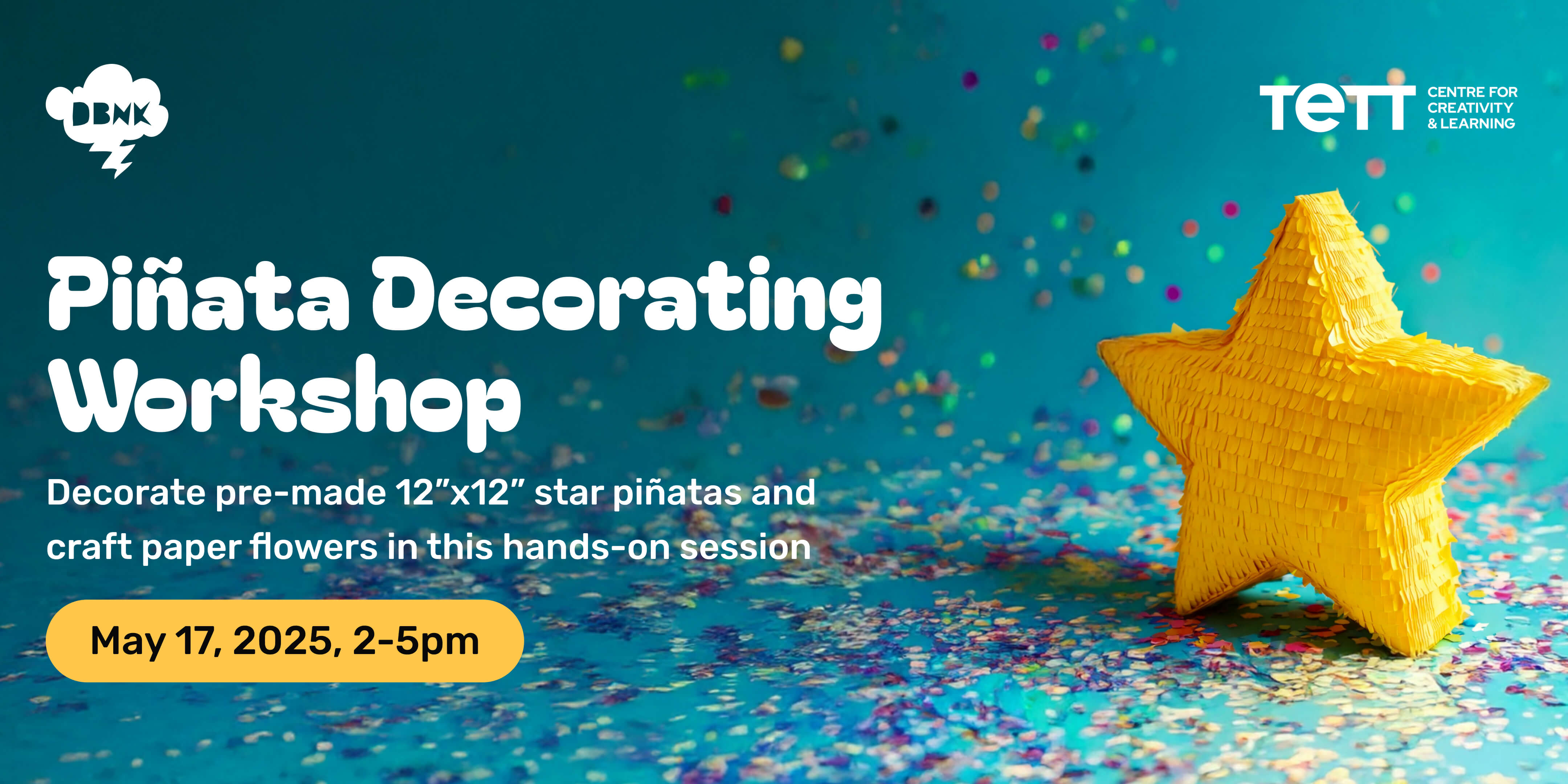 Draw By Night Kingston #8 - Piñata Decorating Workshop